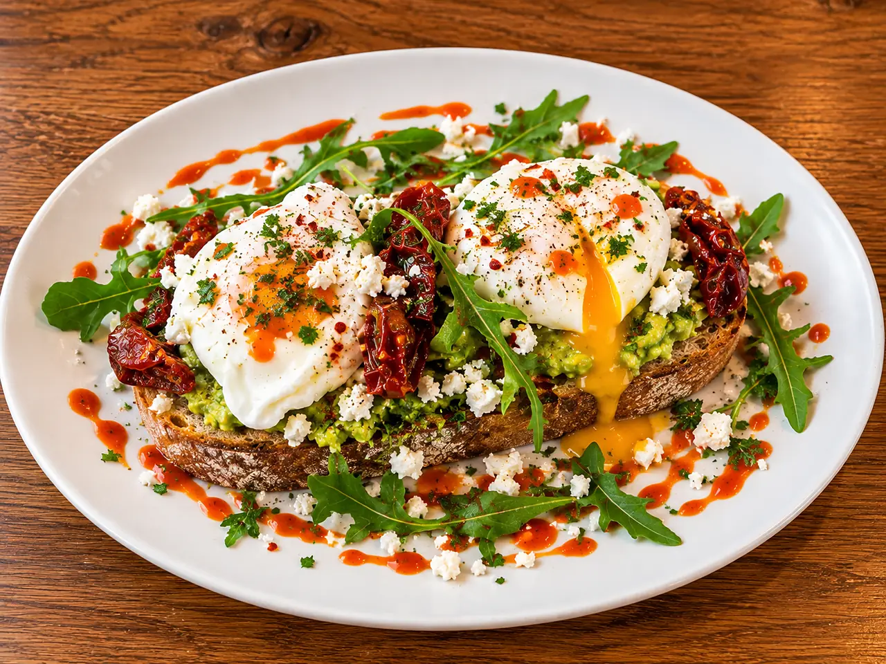 Eggs benedict with hollandaise