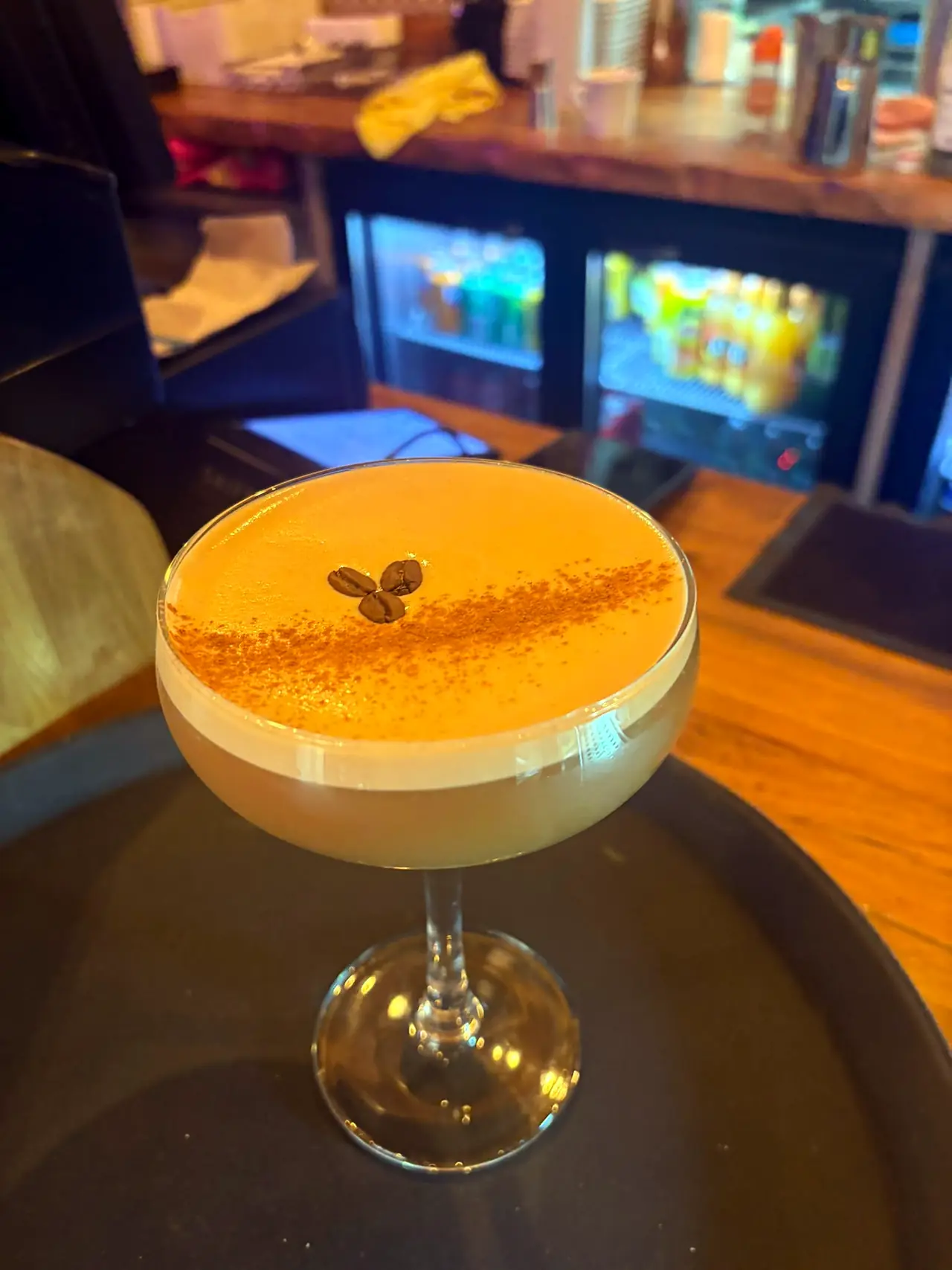 Cocktail at the bar